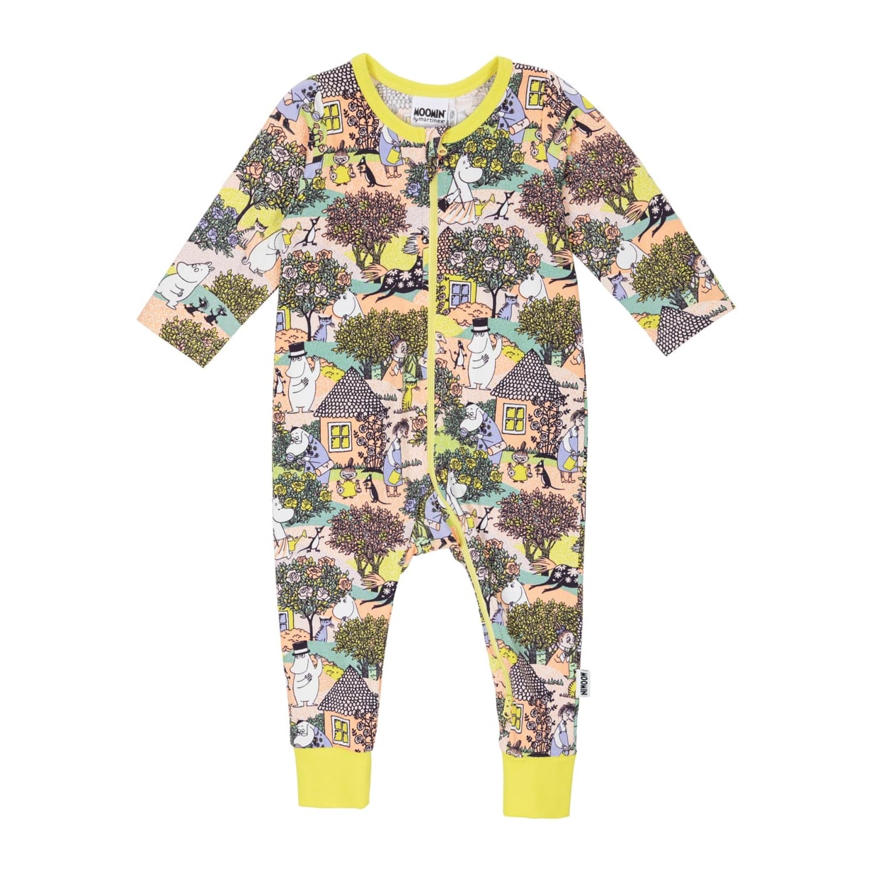 muumi-ruusulaakso-pyjama-keltainen-martinex